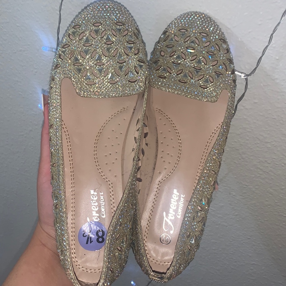 Sequin flats